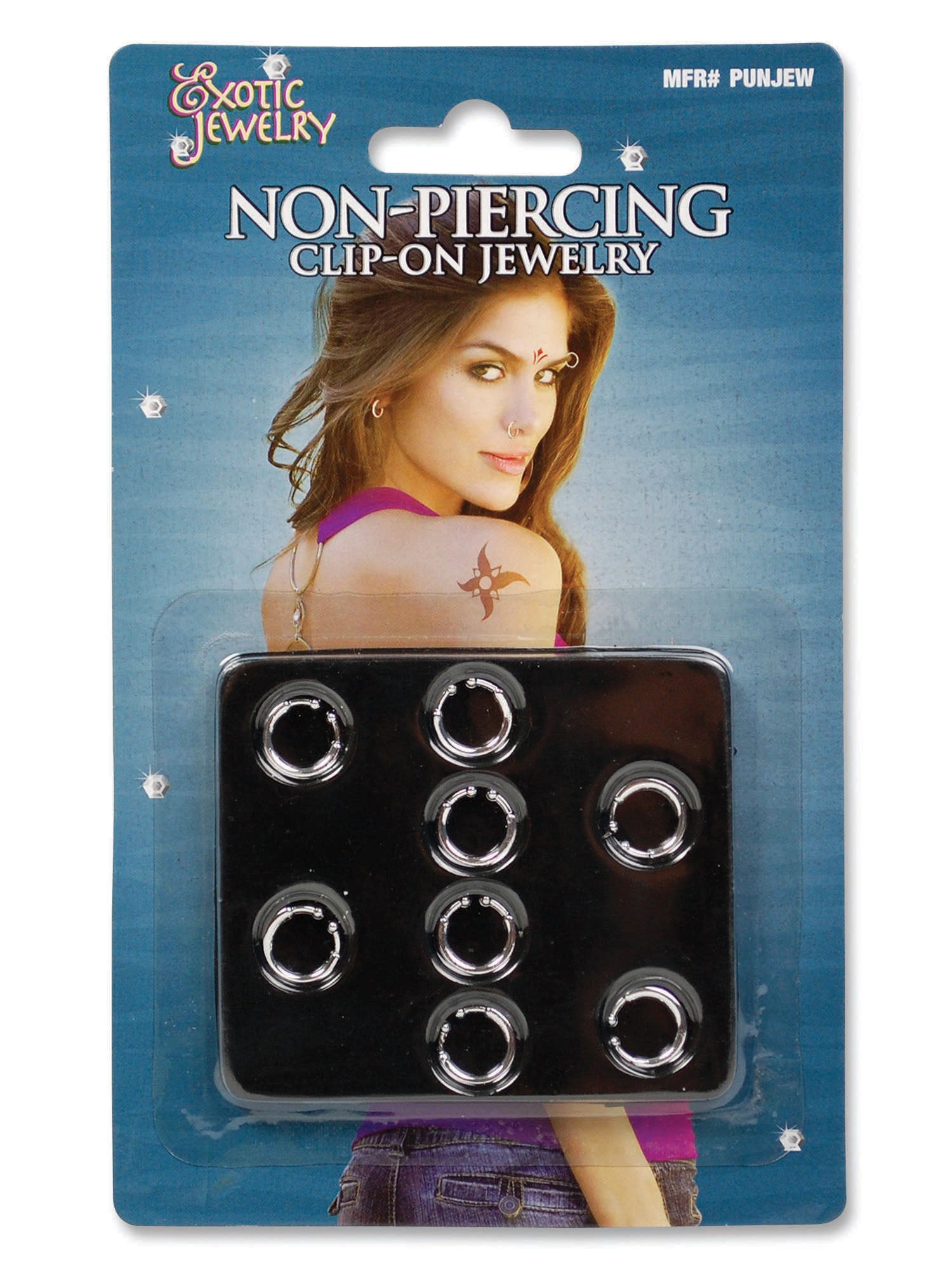 Clip-On Piercing Kostuumaccessoire
