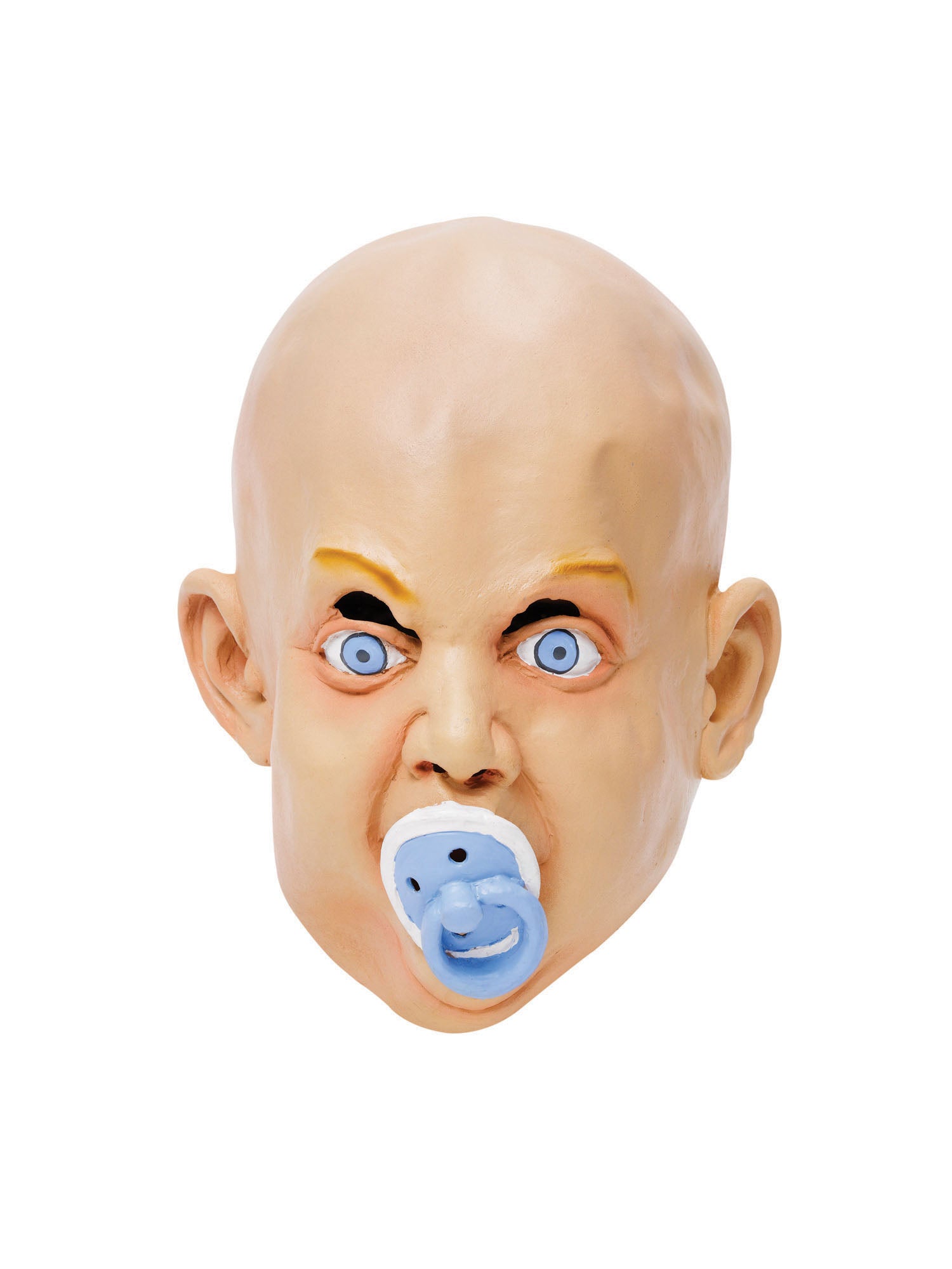 Babygezicht met speenmasker