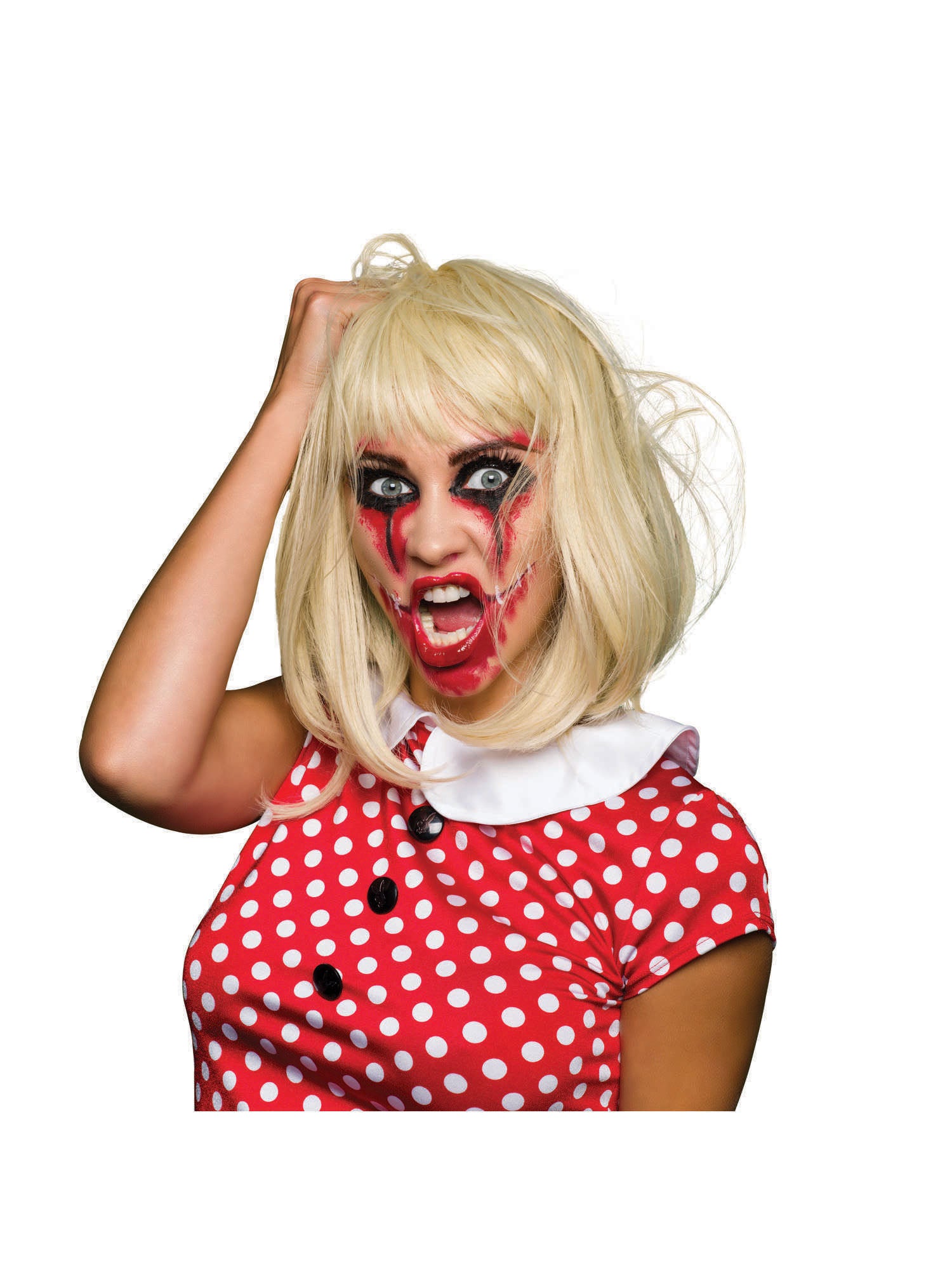 Blonde Peggy Sue-pruik