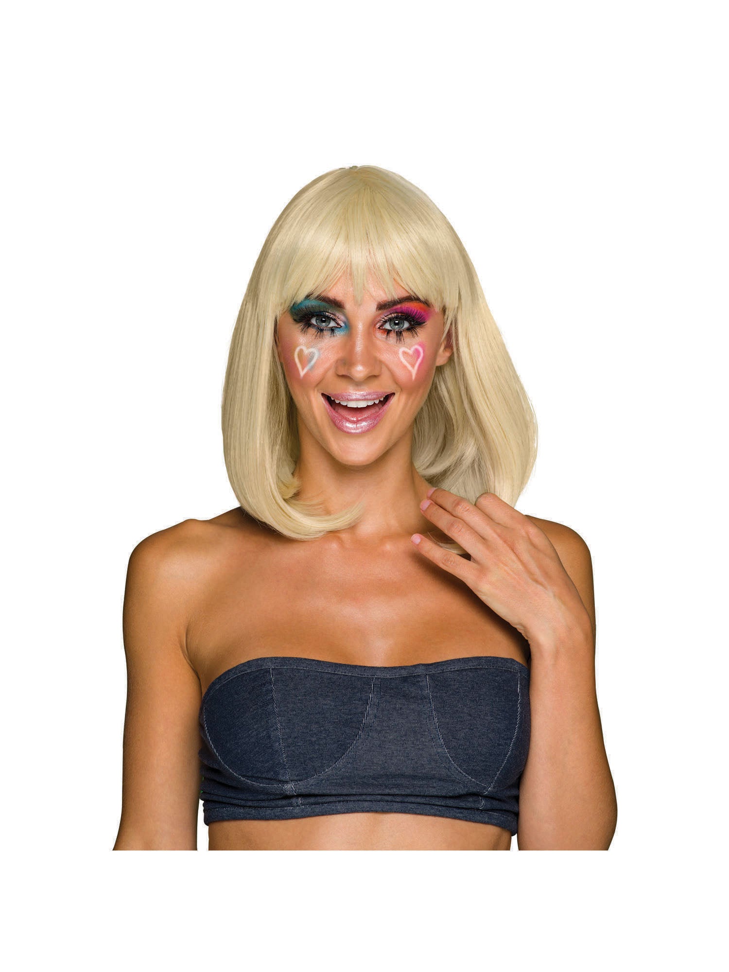 Blonde Peggy Sue-pruik