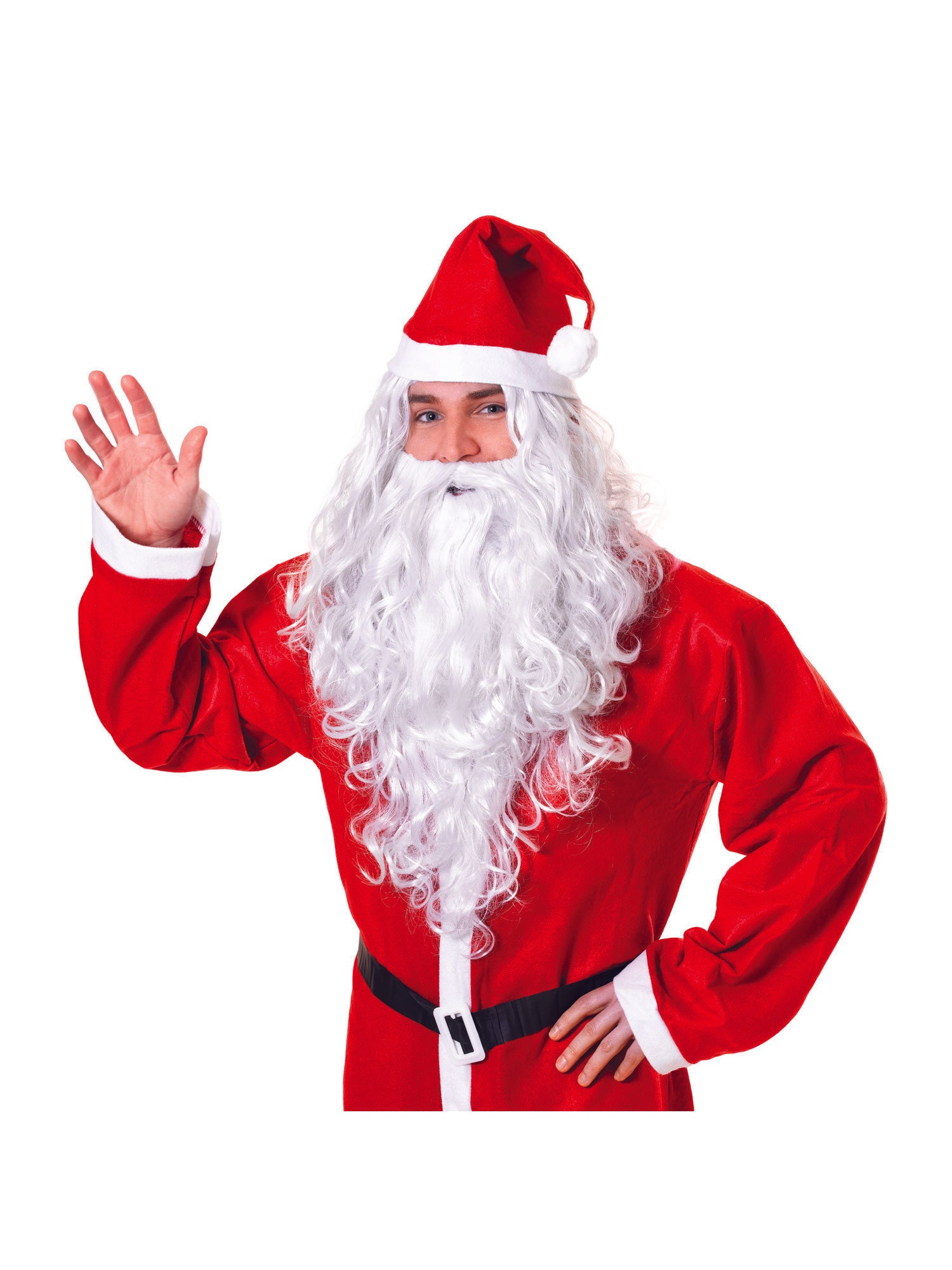 Witte Kerstmanpruik