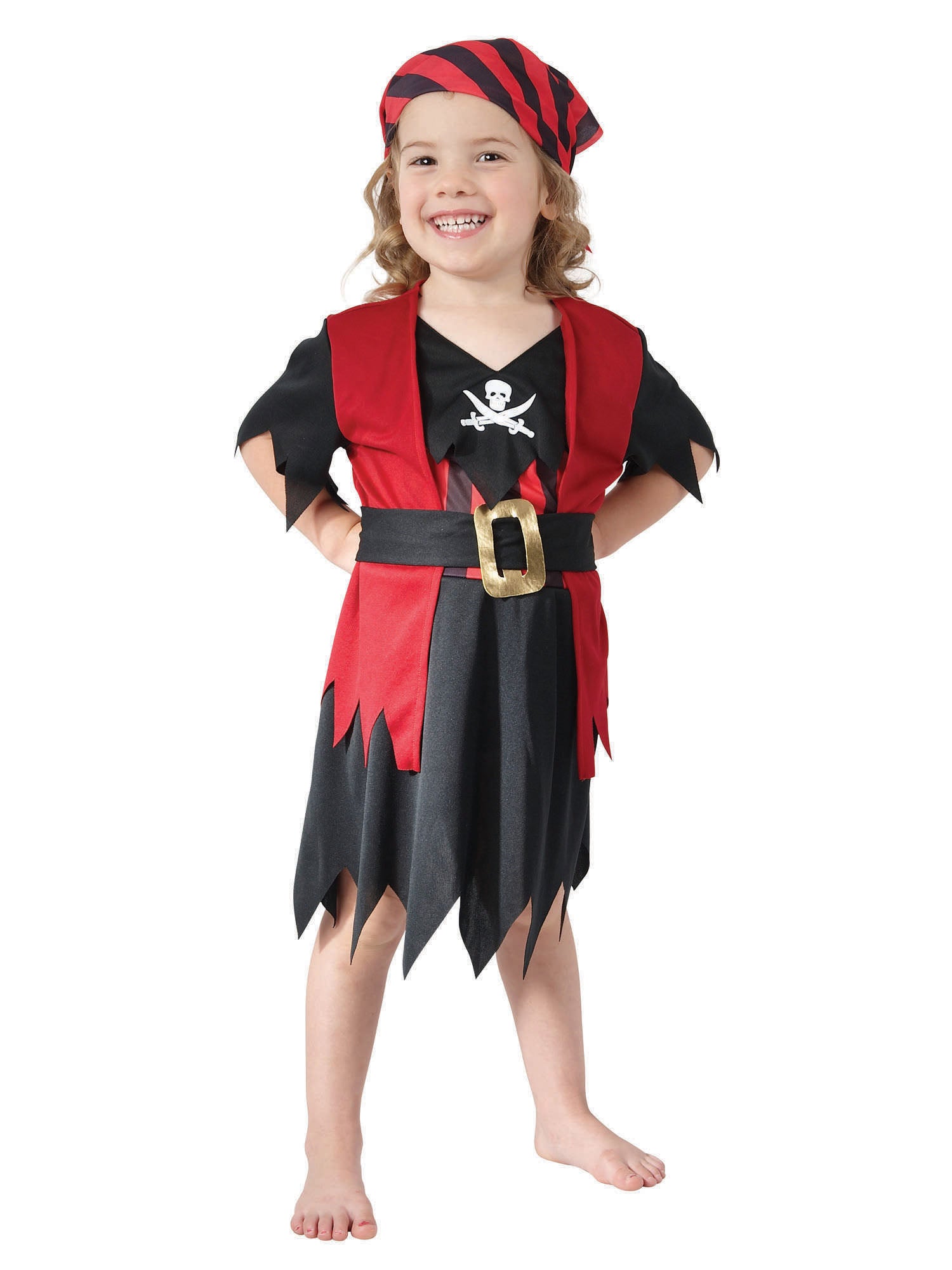 Kinderkostuum Piratenmeisje