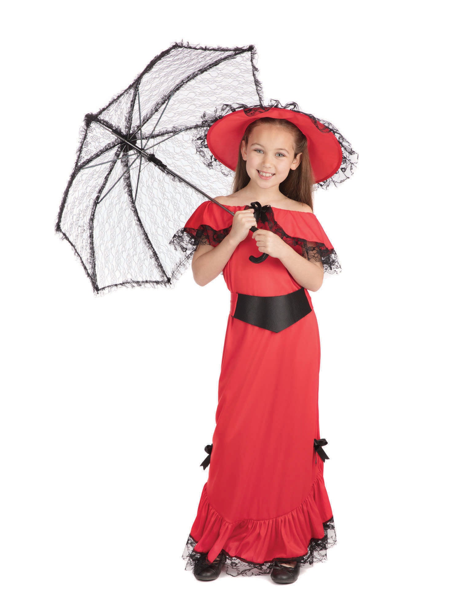 Kinderkostuum Scarlet O'Hara