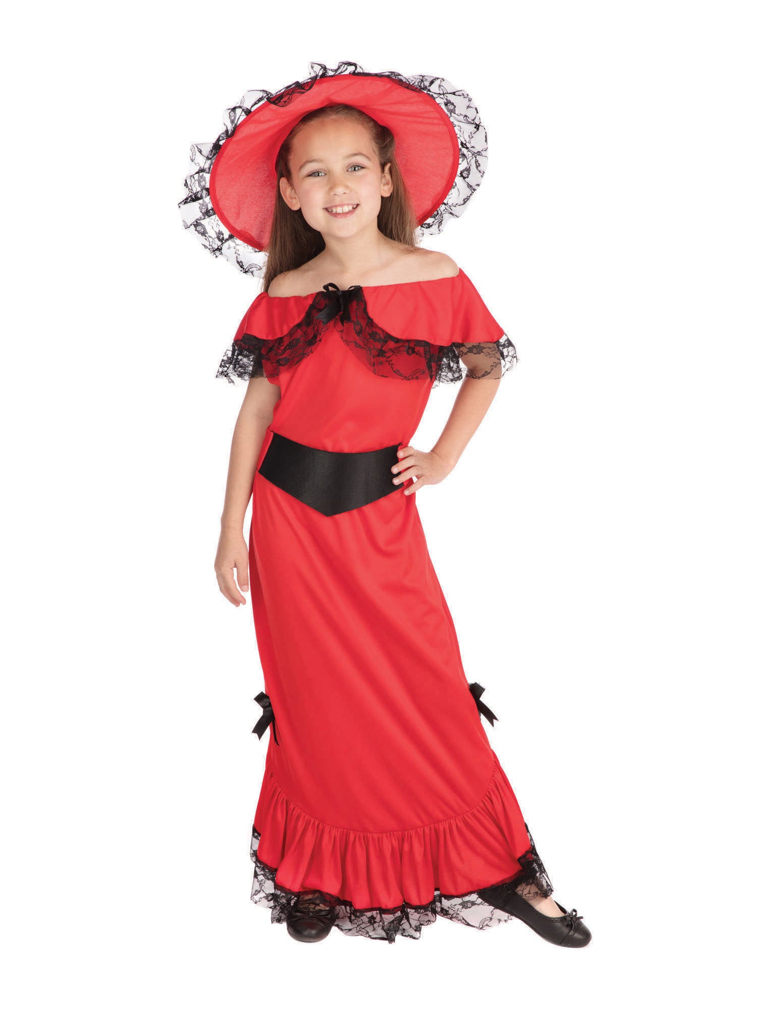 Kinderkostuum Scarlet O'Hara
