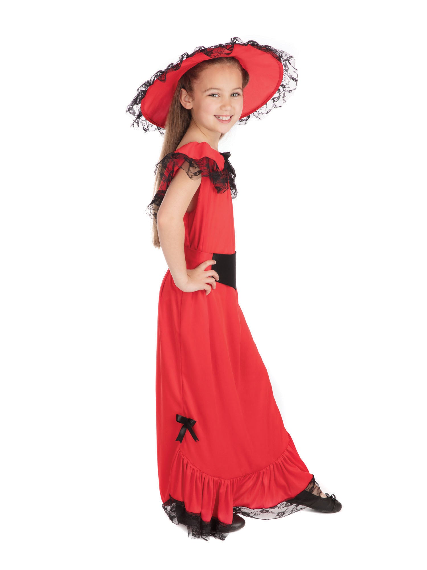 Kinderkostuum Scarlet O'Hara
