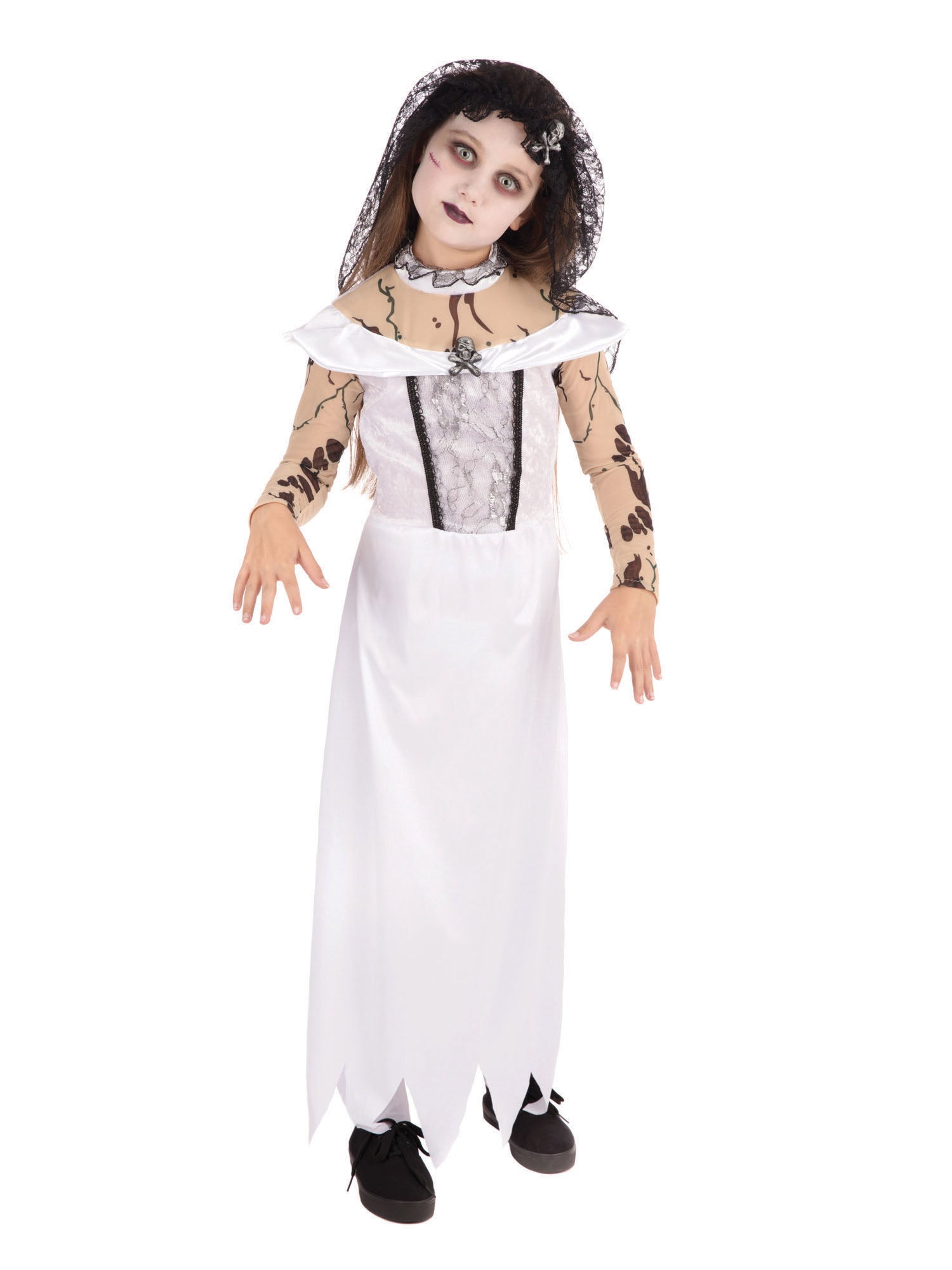 Kinderkostuum Zombie Bruid