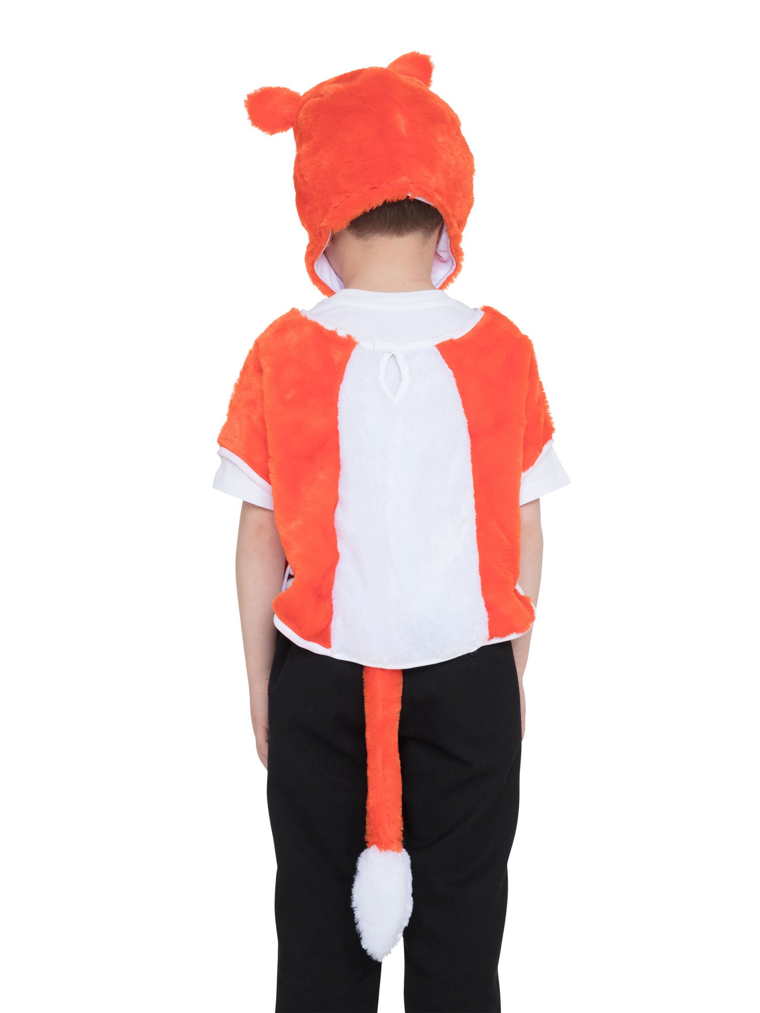 Kinderkostuum Vos Tabbert met Capuchon en Staart