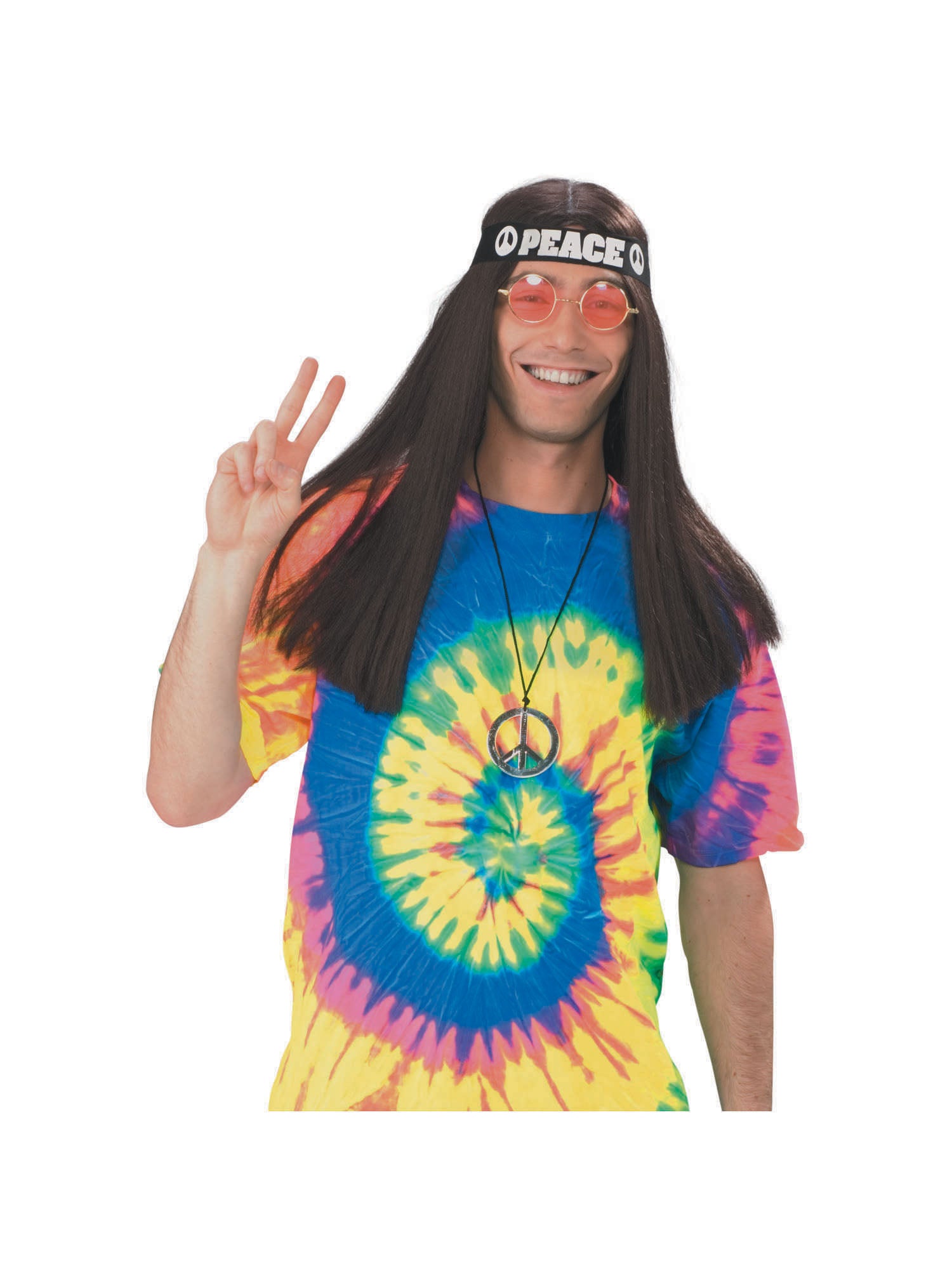 Volwassenenkostuum Hippie Set