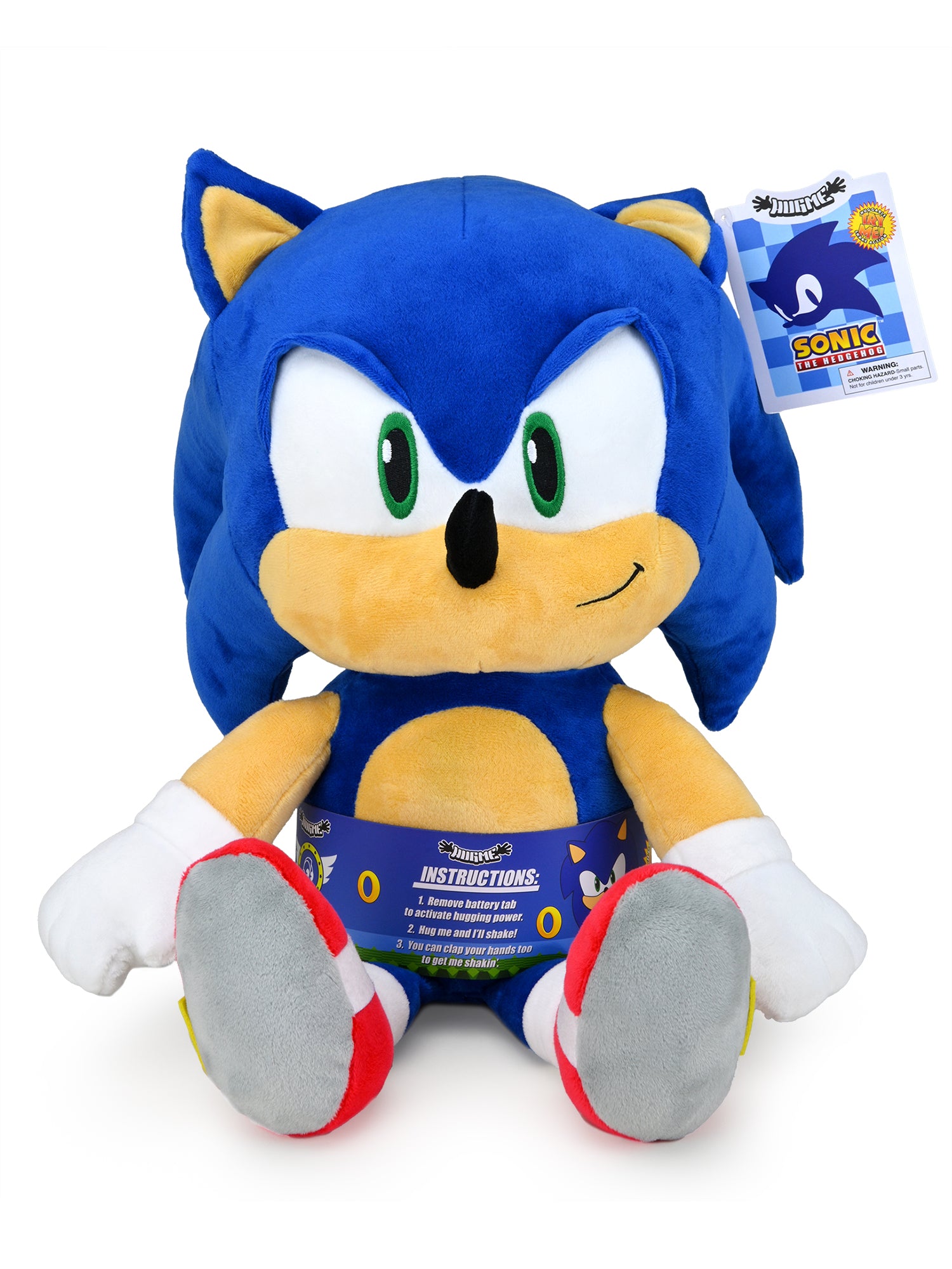 Sonic The Hedgehog Hugme Trillende Knuffel