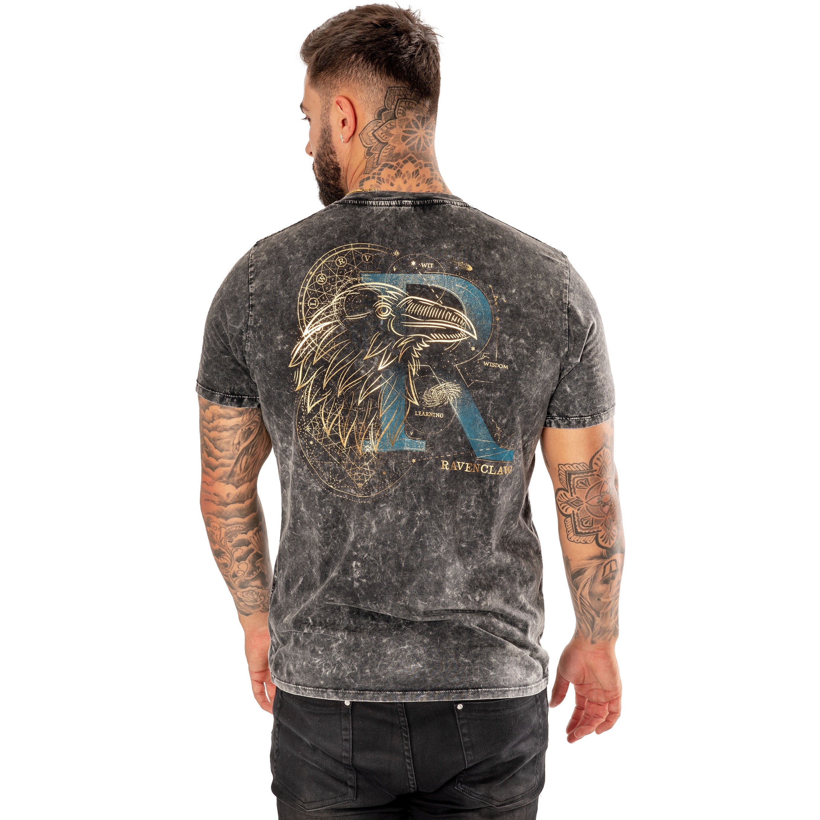 Ravenklauw Acid Wash T-shirt