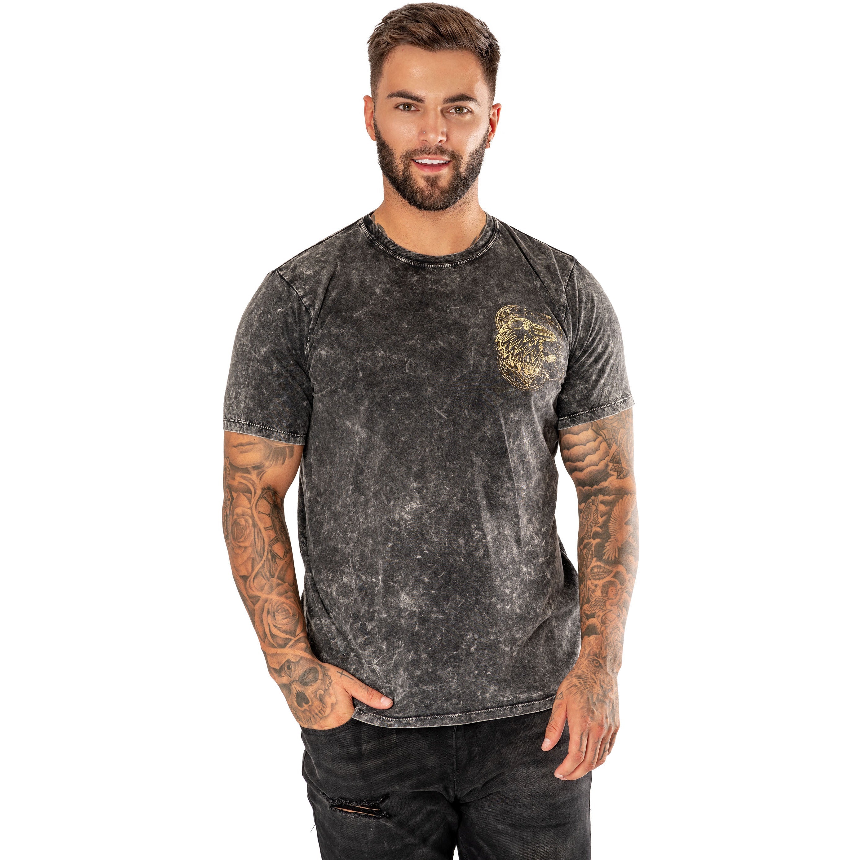 Ravenklauw Acid Wash T-shirt