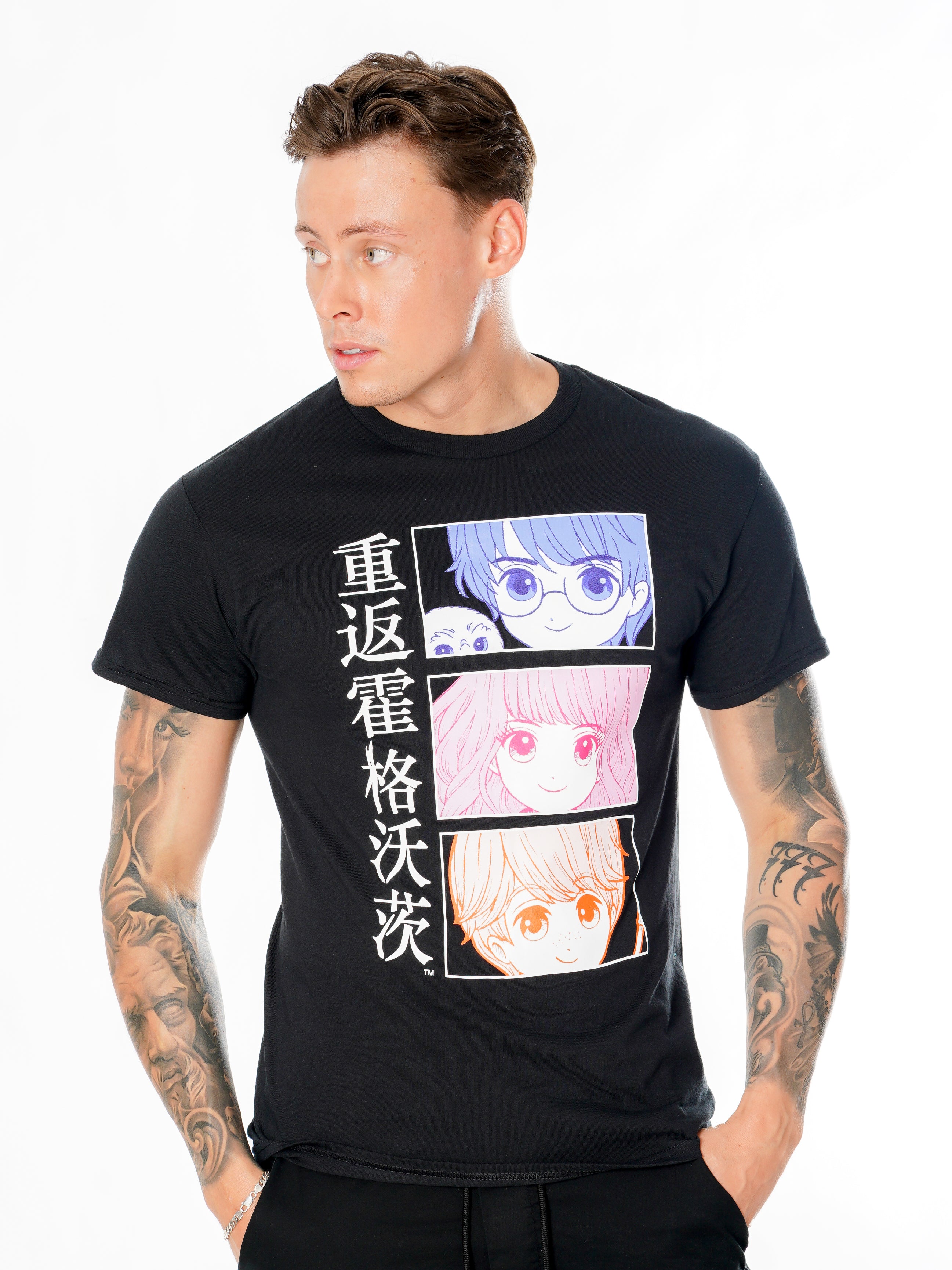 Harry Potter Harry Comic Box T-shirt