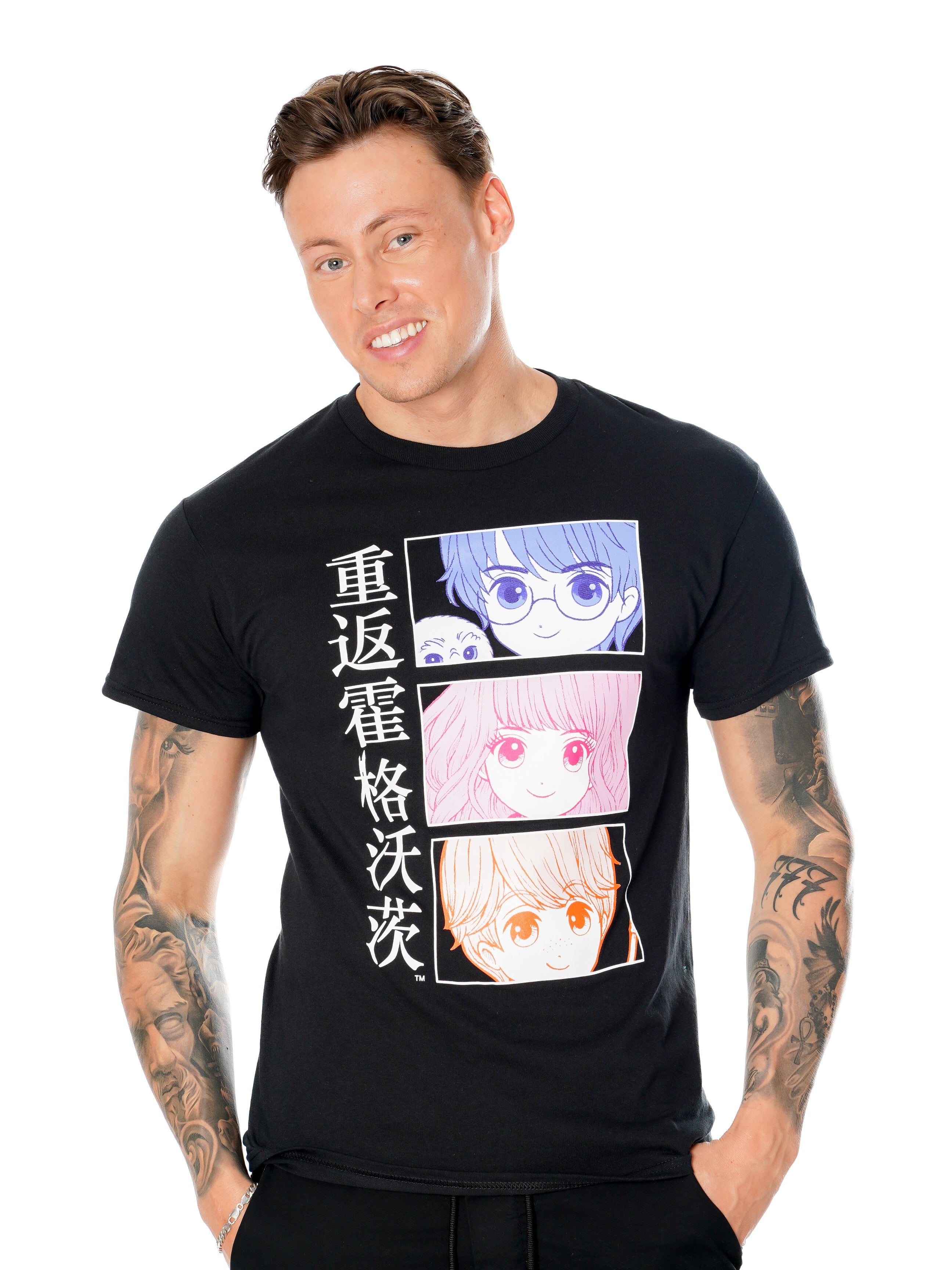 Harry Potter Harry Comic Box T-shirt